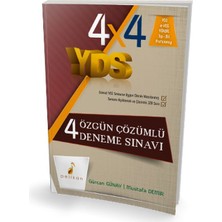Pelikan Yds 4x4 Özgün Çözümlü Deneme Sınavı