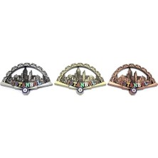 Mercansa Istanbul Temalı Metal Magnet Model 2