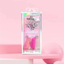 Rubyface Kırmızı Kirpik Kıvırıcı Vegan Özellikli Suya Dayanıklı Kirpik Şekillendirici