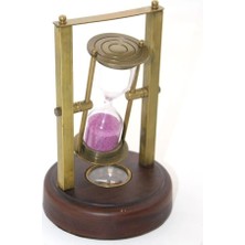 Mercansa Pirinç Pusulalı Kum Saati Model 7