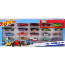 H7045 Hot Wheels 20'li Araba Seti