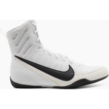 Nike Machomai 3 Boks Ayakkabısı Beyaz-Siyah