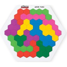 02 016 Ahşap Petek Tangram