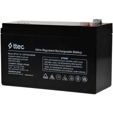 Ttec Base 12V 7AH Bakımsız Kuru Akü
