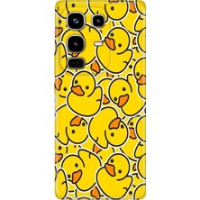 Senada Infinix Note 50 Pro 5g Kılıf Desenli Baskılı Tpu Rubber Kapak Civcivler