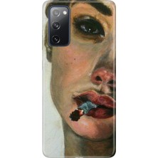 Senada Samsung Galaxy S20 Fe Kılıf Desenli Baskılı Tpu Rubber Kapak Cool Portre