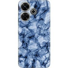 Senada Xiaomi Redmi 13 4g Kılıf Desenli Baskılı Tpu Rubber Kapak Blue Crystal