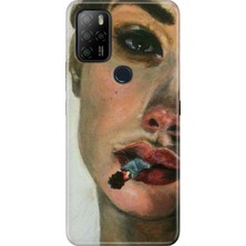 Senada Omix X300 - X500 Kılıf Desenli Baskılı Tpu Rubber Kapak Cool Portre