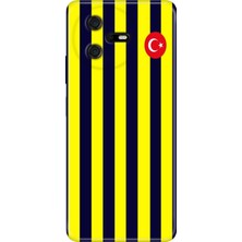 Senada Casper Via A40 Kılıf Desenli Baskılı Tpu Rubber Kapak Çubuklu Forma