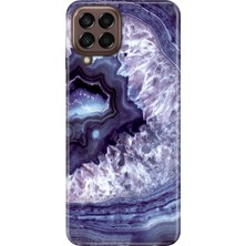 Senada Samsung Galaxy M33 Kılıf Desenli Baskılı Tpu Rubber Kapak Elmas