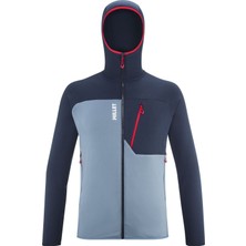 Millet Seneca Fl Hd Erkek Kapşonlu Polar Ceket Tam Fermuar MIV10336 N9302