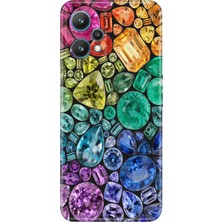 Senada Realme 9 Pro Kılıf Desenli Baskılı Tpu Rubber Kapak Elmas 444