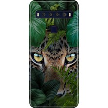Senada Tcl 10L Kılıf Desenli Baskılı Tpu Rubber Kapak Botanik Leo
