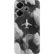 Senada Xiaomi Redmi 13 4g Kılıf Desenli Baskılı Tpu Rubber Kapak Bulutların Arasında