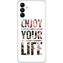 Senada Samsung Galaxy A05S Kılıf Desenli Baskılı Tpu Rubber Kapak Enjoy Your Life