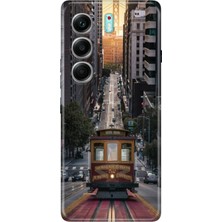 Senada Tecno Camon 40 Pro 5g Kılıf Desenli Baskılı Tpu Rubber Kapak California