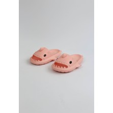 Wagoon  WG500 Köpekbalığı Pembe Unisex Tam Ortopedik Terlik Shark Slides