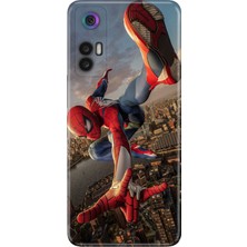 Tcl 30 - 30 Plus Kılıf Desenli Baskılı Tpu Rubber Kapak Spiderrr