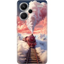 Adasena Xiaomi Redmi Note 13 Pro Plus 5g Kılıf Desenli Baskılı Tpu Rubber Kapak Tren