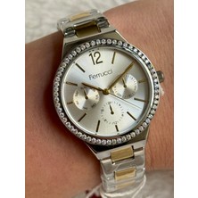 Ferrucci Altın Renk Sade Şık Kadın Saati