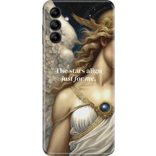 Adasena Samsung Galaxy M34 Kılıf Desenli Baskılı Tpu Rubber Kapak Stars