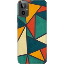 Adasena General Mobile Gm 23-Se Kılıf Desenli Baskılı Tpu Rubber Kapak Wall