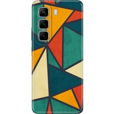 Adasena Infinix Hot 50 4g Kılıf Desenli Baskılı Tpu Rubber Kapak Wall
