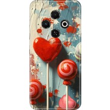 Adasena Tecno Spark 30C Kılıf Desenli Baskılı Tpu Rubber Kapak Lollipop