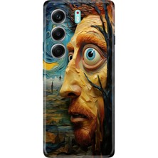Adasena Tecno Camon 40 Pro 5g Kılıf Desenli Baskılı Tpu Rubber Kapak Nft