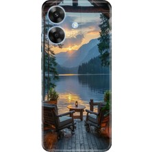 Realme Note 60 Kılıf Desenli Baskılı Tpu Rubber Kapak Tamamen Huzur