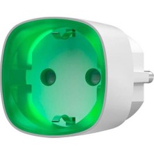 AJAX Socket EU (type F) Jeweller Güç Tüketimi İzleme Özelliğine Sahip Akıllı Priz Beyaz