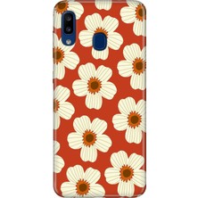 Senada Samsung Galaxy A20 A30 Kılıf Desenli Baskılı Tpu Rubber Kapak Çiçek Sena