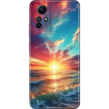 Adasena Xiaomi Redmi Note 12S Kılıf Desenli Baskılı Tpu Rubber Kapak Okyanus