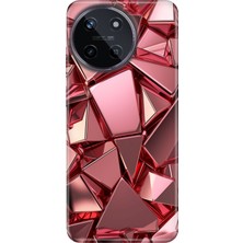 Adasena Realme 11 4g Kılıf Desenli Baskılı Tpu Rubber Kapak Pembe Deco