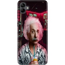 Senada Samsung Galaxy A04 Kılıf Desenli Baskılı Tpu Rubber Kapak Albert