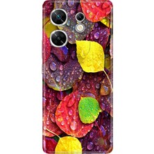 Adasena Infinix Zero 30 4g Kılıf Desenli Baskılı Tpu Rubber Kapak Sonbahar