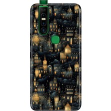 Adasena Infinix S5 Pro Kılıf Desenli Baskılı Tpu Rubber Kapak Viyana
