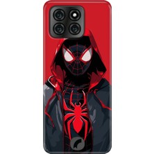 Adasena Reeder S71 Kılıf Desenli Baskılı Tpu Rubber Kapak Retrospider