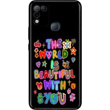 Infinix Hot 10 Play Kılıf Desenli Baskılı Tpu Rubber Kapak With You