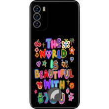 Adasena Reeder S19 Max Pro S Kılıf Desenli Baskılı Tpu Rubber Kapak With You