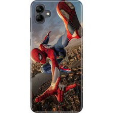 Samsung Galaxy A04E Kılıf Desenli Baskılı Tpu Rubber Kapak Spiderrr