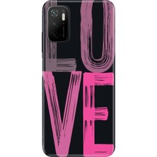 Adasena Xiaomi Redmi Note 11SE Kılıf Desenli Baskılı Tpu Rubber Kapak Love2
