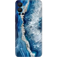Adasena Infinix Hot 12 Kılıf Desenli Baskılı Tpu Rubber Kapak Otto Marble