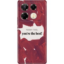 Adasena Infinix Note 40 Pro 5g Kılıf Desenli Baskılı Tpu Rubber Kapak Today