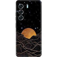 Adasena Tecno Camon 40 4g Kılıf Desenli Baskılı Tpu Rubber Kapak Starss