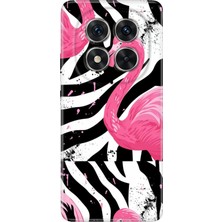 Adasena Xiaomi Redmi Note 14 Pro 5g Kılıf Desenli Baskılı Tpu Rubber Kapak X-Flamingos