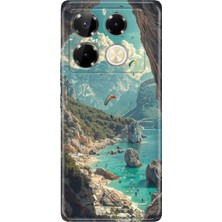 Adasena Infinix Note 40 Pro 5g Kılıf Desenli Baskılı Tpu Rubber Kapak Tailand