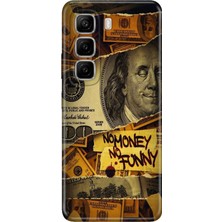Adasena Infinix Hot 50 4g Kılıf Desenli Baskılı Tpu Rubber Kapak Money