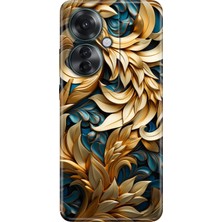 Adasena Oppo Reno 11F Kılıf Desenli Baskılı Tpu Rubber Kapak Sarmaşık