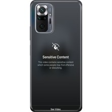 Adasena Xiaomi Redmi Note 10 Pro Kılıf Desenli Baskılı Tpu Rubber Kapak See Video